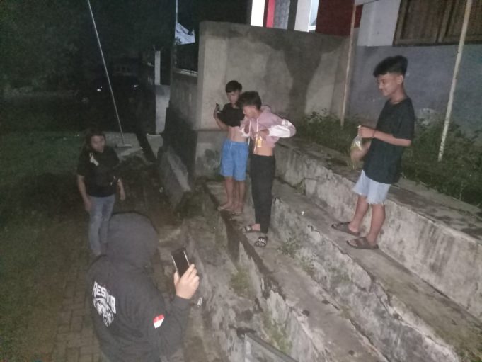 Bravo Resmob, Polres Kotamobagu Bubarkan Pemuda Pesta Miras