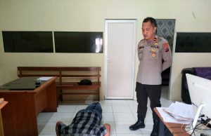 Tegas, Kasi Propam Polres Kotamobagu Beri Sangsi Push Up Personil Yang Tidak Strong Point