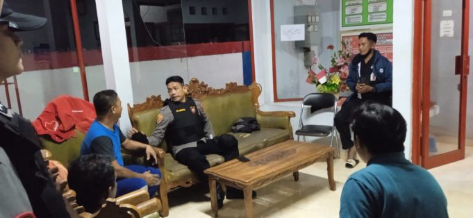 Tim Anoa Polres Kotamobagu Gerak Cepat Atasi Pertikaian Warga di SPBU Matali