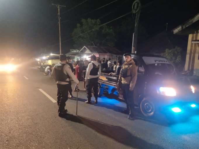 Antisipasi Konvoi Dalam Laga Final Piala Dunia, Team Patroli Presisi Bersiaga Hingga Pagi