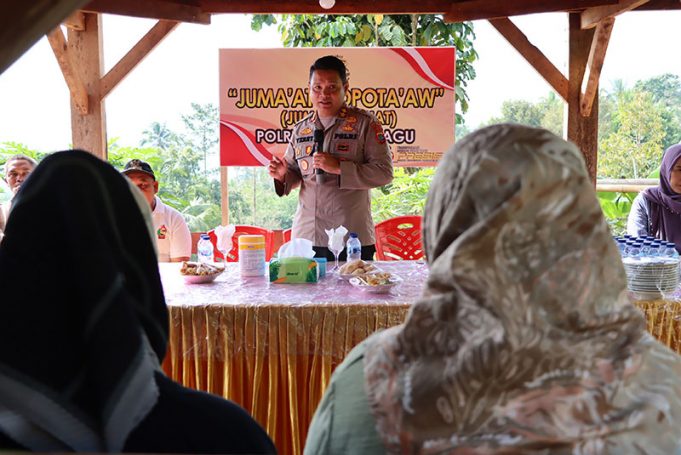 Serap Aspirasi Bidang Kamtibmas, Kapolres Kotamobagu Gelar Jumat Curhat Bersama Masyarakat Passi II