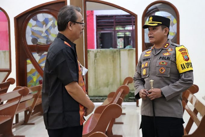Perayaan Natal 2022 Berlangsung Kondusif, Kapolres Kotamobagu : Ini Berkat Peran Semua Pihak