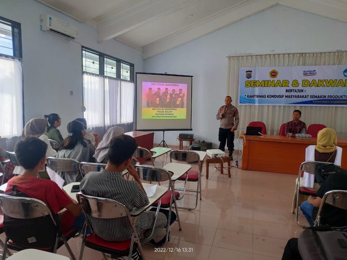 Polisi Masuk Kampus, Berikan Penyuluhan dan Dakwah Kepada Mahasiswa