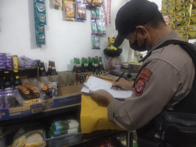 Laksanakan Operasi Pekat, Tim Presisi Polres Kotamobagu Sita 8 Kantong Captikus Di Gogagoman