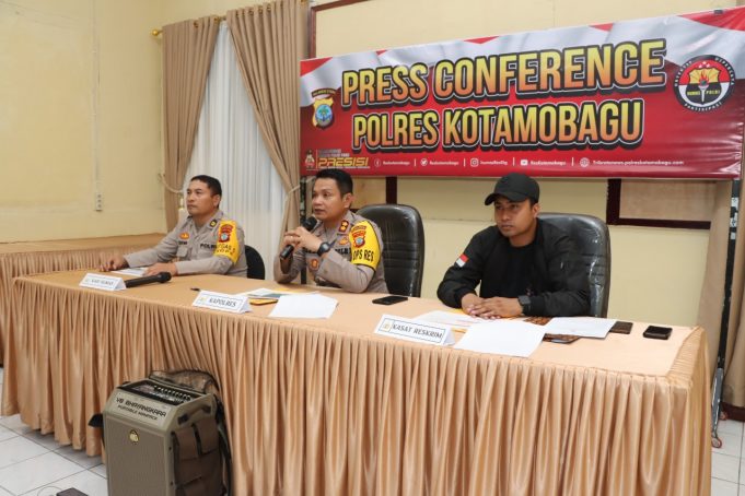 Tutup Tahun 2022, Polres Kotamobagu Rilis 8 Kasus Menonjol Yang Berhasil Di Ungkap.