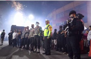 Pergantian Tahun di Kotamobagu Berlangsung Tertib, Ops Lilin 2022 Berakhir Pukul 24.00 Wita Malam Nanti