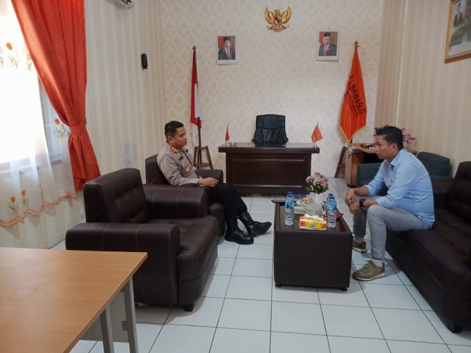 Sebagai Bentuk Kesiapan, Kapolres Jalin Koordinasi & Silaturahmi Dengan Ketua Bawaslu Kota Kotamobagu