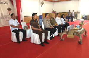 Kapolres Kotamobagu hadiri kegiatan zoom meeting dalam rangka penandatanganan kerja sama APIP & APH