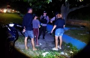 Asik Berpesta Miras Kelompok Remaja Ini Dibubarkan Tim Patroli Presisi Polres Kotamobagu