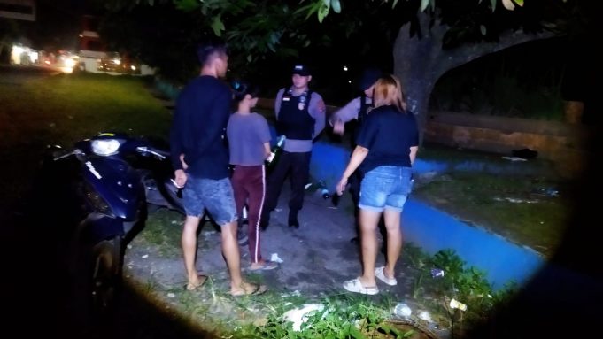 Asik Berpesta Miras Kelompok Remaja Ini Dibubarkan Tim Patroli Presisi Polres Kotamobagu