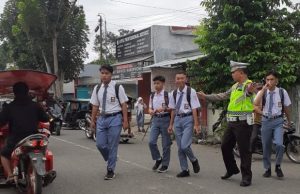 Strong Point Jajaran Polres Kotamobagu, Jadi Bukti Pelayanan Personil Polri Sejak Pagi Hari