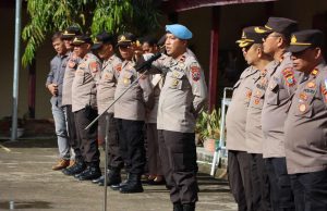 Kupas Tuntas Masalah Disiplin Kepada Personil, Ini Jadinya Bila Kasi Propam Pimpin Apel Pagi