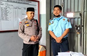 Da’i Polri Aipda Herdianto Mamonto Masuk Lembaga Permasyarakatan Kelas 2 B Kota Kotamobagu