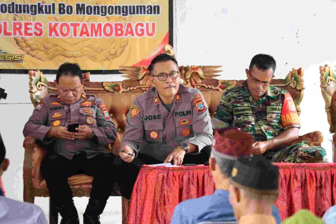 Polres Kotamobagu Diapresiasi Buka Ruang Interaksi Curahan Hati (Curhat) di Desa Tanoyan Utara