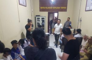 Respon Cepat!. Polsek Kotamobagu, Bhabinkamtibmas & Tim Resmob Amankan Sejumlah Pelaku Tawuran Antar Pelajar