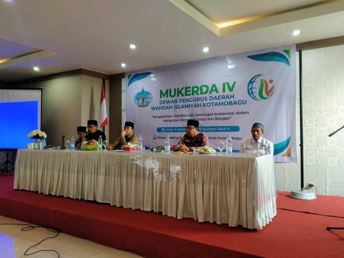 Mewakili Kapolres, Kanit Reskrim Hadiri Mukerda IV Wahda Islamiyah Kotamobagu