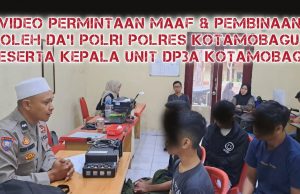 Postingan Tidak Terpuji Saat Sholat Tarawih, Incess Cs. Mendapat Siraman Rohani Dari Dai Polri