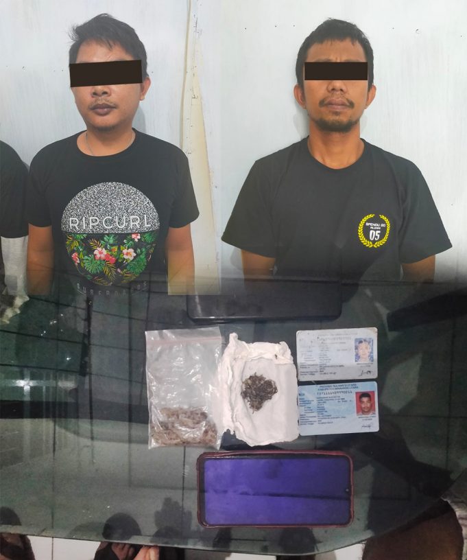 2 Oknum ASN Basarnas Kotamobagu Diamankan Bersama 2 Paket Ganja