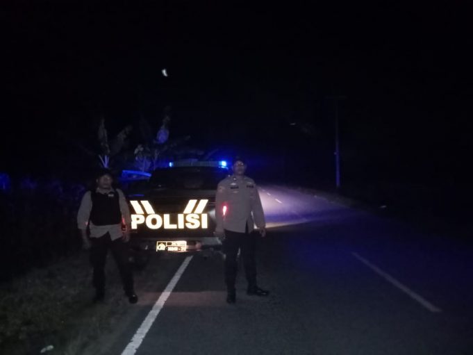 Respon Aduan Masyarakat, Tim Presisi Berhasil Bubarkan Balap Liar di Jalan Bubak Desa Bungko