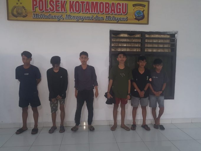 Mabuk Miras di Kost Kampung Baru, Sekelompok Pemuda ini Diamankan Polsek Kotamobagu
