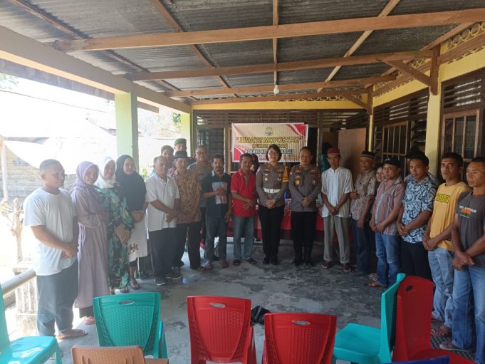 Gelar Jumaat Mopotaaw di Muntoi Timur, Polres Kotamobagu Berharap Masyarakat Ikut Berpartisipasi Dalam Harkamtibmas