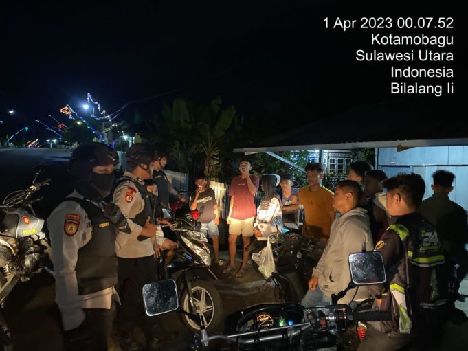 Antisipasi Gangguan Kamtibmas di Bulan Ramadhan Tim Patroli Samapta Lakukan Sambang Kepada Warga