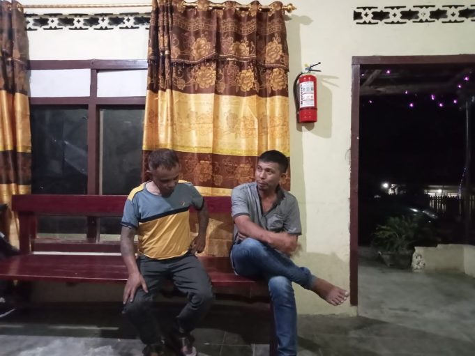 Hampir Diamuk Massa, Pria Ini Berhasil Diamankan Personil Polsek Kotamobagu Utara