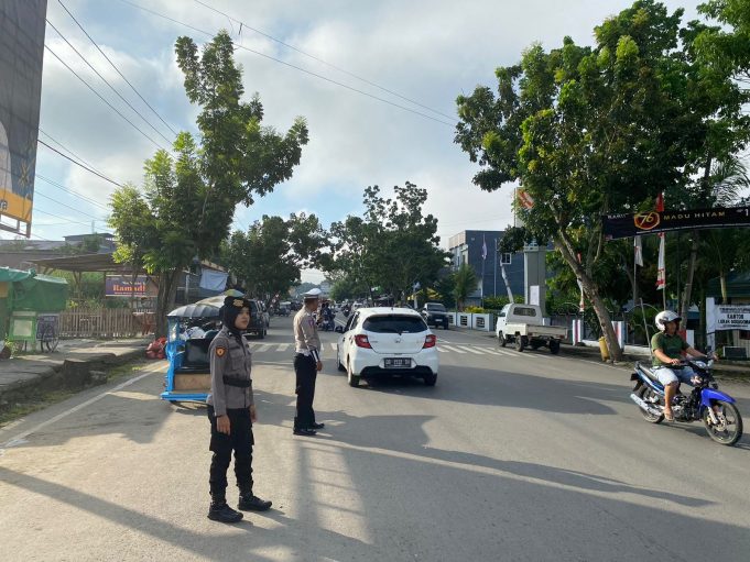 Strong Point Pagi Polres Kotamobagu, Bukti Nyata Semangat Untuk Melayani & Bertindak Untuk Melindungi