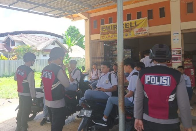 Jamin Keamanan Serta Cegah Tawuran Antar Pelajar, Tim Ranmor Samapta Aktif Laksanakan Patroli