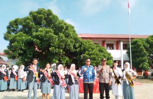 Seksi Hukum Polres Kotamobagu Gelar Upacara Bendera & Laksanakan Himbauan Hukum di SMA Negeri 2 Kotamobagu