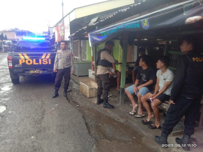 Tim Patroli Presisi Tindak Lanjuti Informasi Warga Terkait Adanya Aktifitas Judi