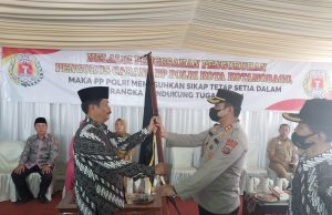Kapolres Didampingi Ketua Bhayangkari Cabang Kotamobagu Hadiri Pengesahan Pengurus Keluarga Besar Purnawirawan Polri