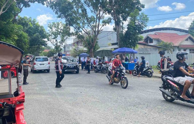 Tim Patroli Ranmor R2 Sat Samapta Gencarkan Pengamanan di Sejumlah Sekolah Usai Jam Belajar