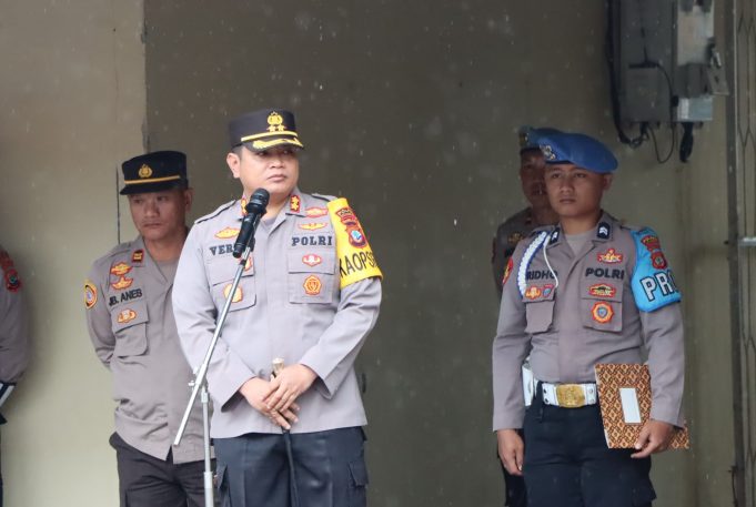 Diintai Cuaca Ekstreme, Kapolres Kotamobagu Arahkan Personilnya Aktif Deteksi Dini Potensi Bencana Alam