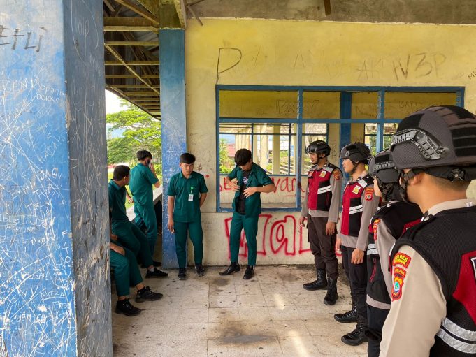Tim Patroli Ranmor R2 Dapati Sejumlah Siswa Pelajar PSG Berkeliaran di Gelora Ambang