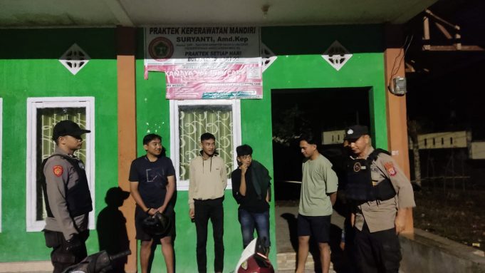 Tim Presisi Polres Kotamobagu Lakukan Patroli Malam Hari Cegah Gangguan Kamtibmas