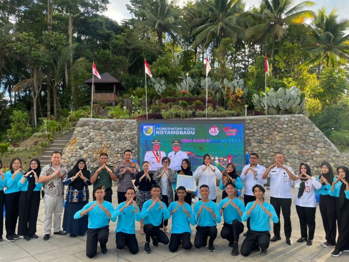 Kapolres Kotamobagu Bersama Forkopimda Hadiri Kegiatan Peringatan Hari Anak Nasional