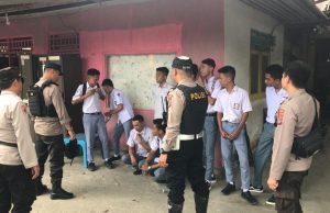Polres Kotamobagu Intens Laksanakan Patroli & Himbauan Kamtibmas Untuk Cegah Tawuran Antar Pelajar