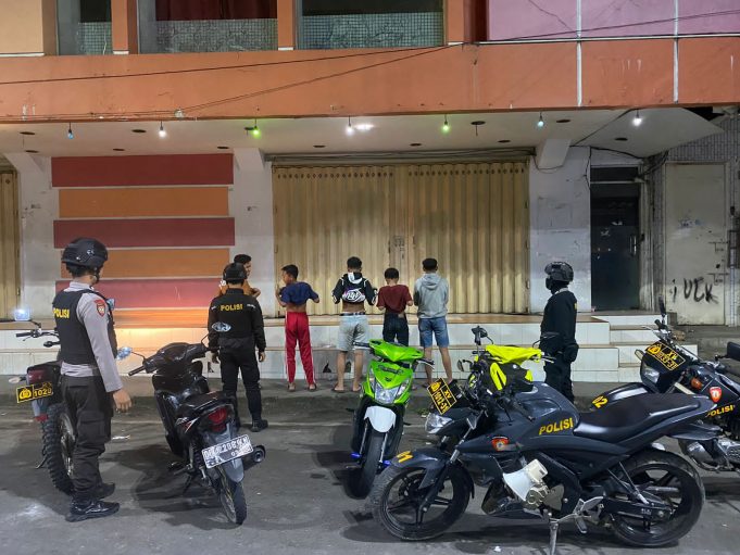 Cegah Kejahatan Jalanan, Tim Ranmor R2 Lakukan Patroli di Wilayah Hukum Polres Kotamobagu