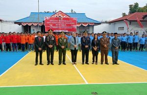 Kapolres Bersama Forkopimda Kotamobagu Hadiri Upacara HUT RI Ke-78 di Rutan Kelas IIB Kotamobagu, 145 Narapidana Terima Remisi