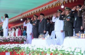 Kapolres Kotamobagu Hadiri Upacara Peringatan HUT RI Ke-78: “Terus Melaju Untuk Indonesia Maju”