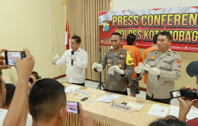 Sat Resnarkoba Polres Kotamobagu Ungkap 6 Paket Sabu Milik Warga Minahasa Tenggara