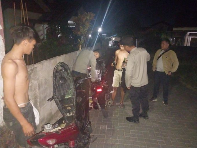 Tindak Lanjuti Aduan Warga, Keributan Akibat Pesta Miras Berhasil di Amankan Polsek Kotamobagu