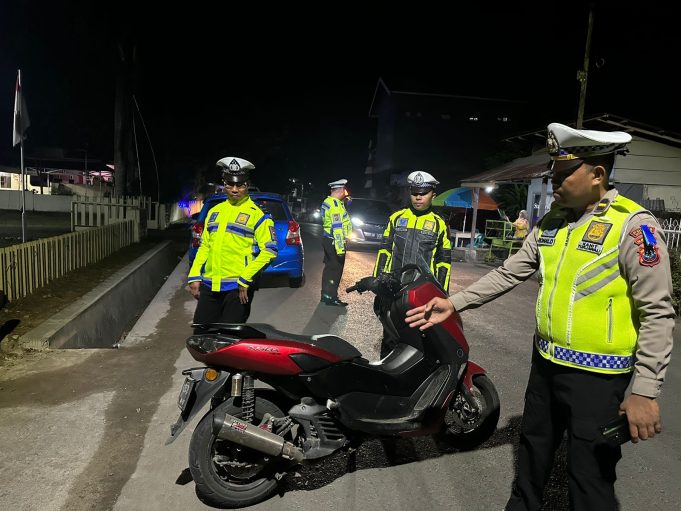 Patroli KRYD Sat Lantas Polres Kotamobagu Sasar Beragam Pelanggaran Lalu Lintas