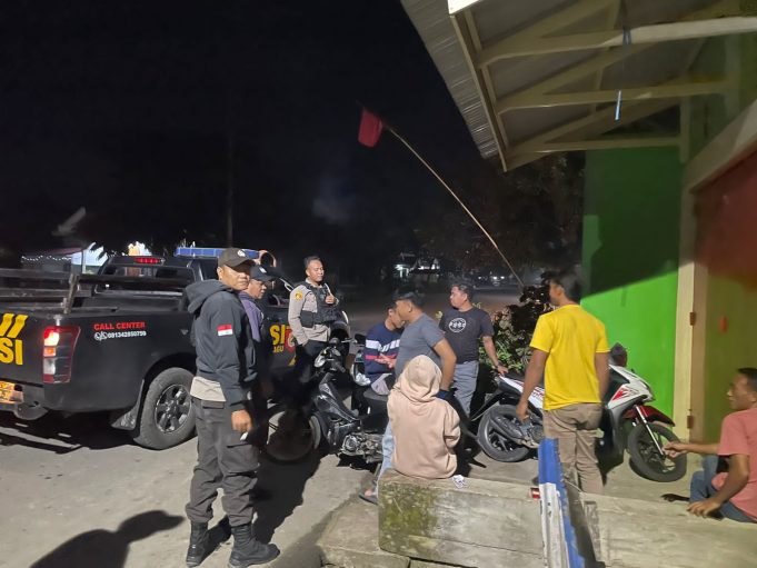 Patroli Dialogis Tim Presisi Dapati Pesta Miras di Wilayah Hukum Polres Kotamobagu