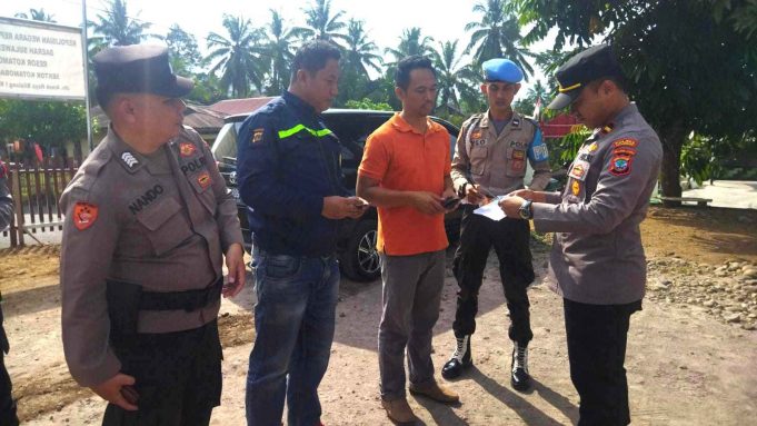 Giat Gaktibplin Anggota Polsek Kotamobagu Utara IPDA Ahmad Waafi: Tingkatkan Disiplin dan Kesiap-siagaan