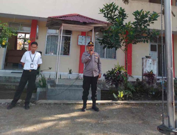 Mendapat Dukungan Penuh Pihak Sekolah, Polres Kotamobagu Lakukan Penyuluhan Hukum di SMK Negeri 2 Kotamobagu