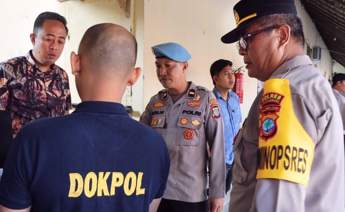 Propam Polres Kotamobagu Laksanakan Gaktibplin dan Test Urine (Narkoba) Secara Mendadak
