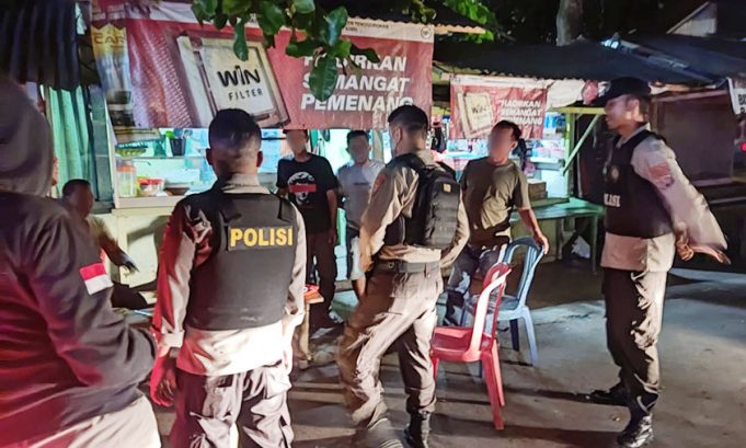 Operasi Pekat Samrat, Patroli Presisi Polres Kotamobagu Bubarkan Pesta Miras di Terminal Serasi