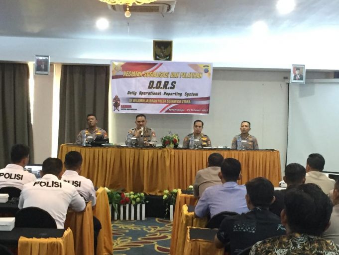 Personil Polres Kotamobagu Ikuti Sosialisasi & Pelatihan Operational Reporting System